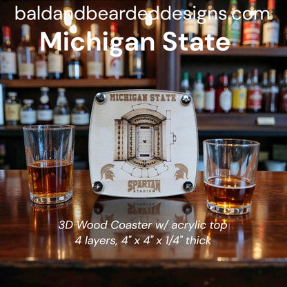 College Stadium Coasters