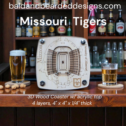 College Stadium Coasters