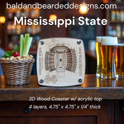 College Stadium Coasters