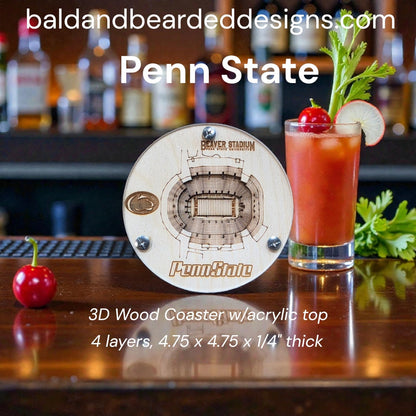 College Stadium Coasters