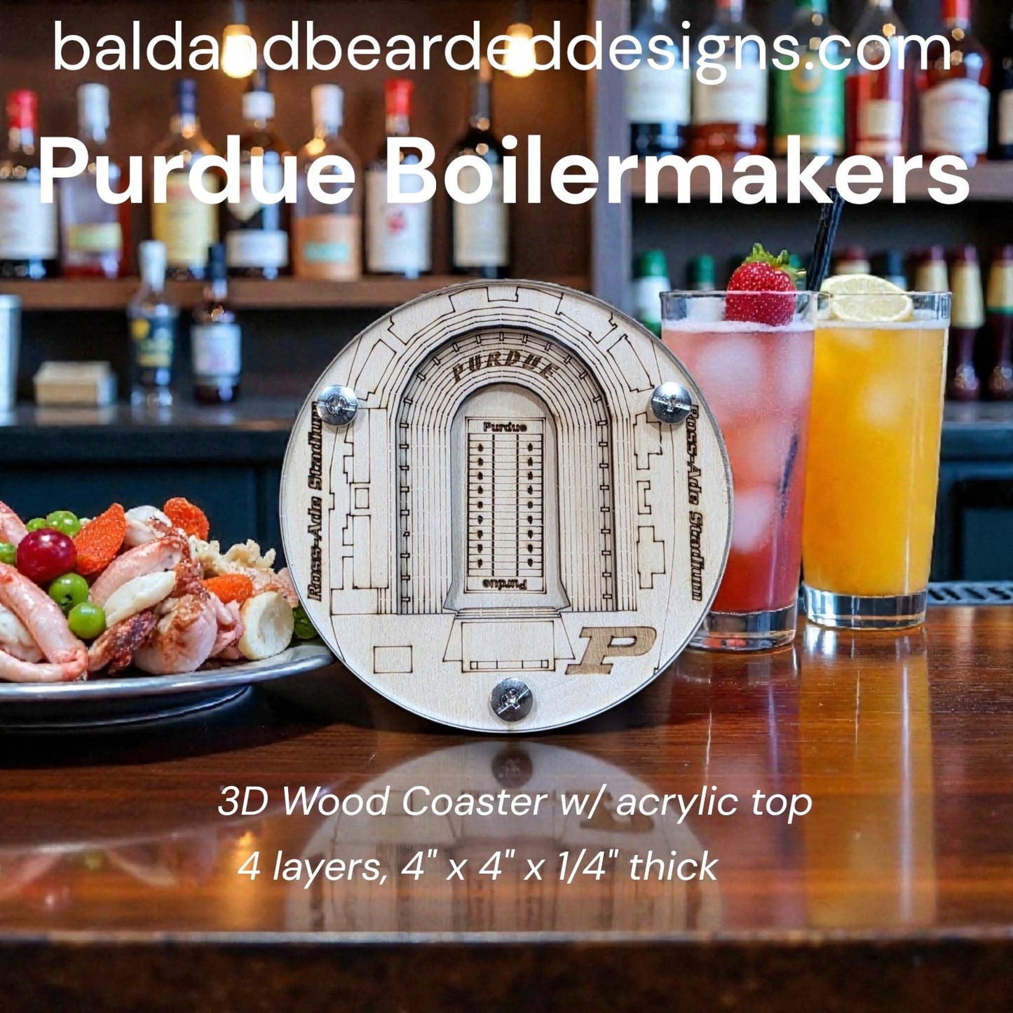 College Stadium Coasters