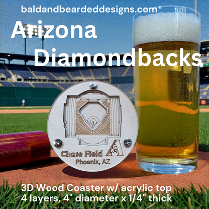 MLB Stadium Coasters