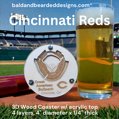 MLB Stadium Coasters