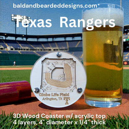 MLB Stadium Coasters