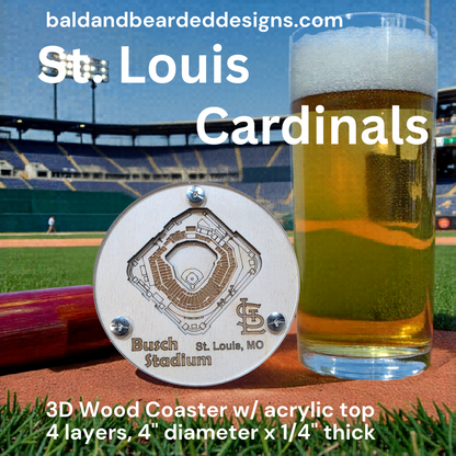 MLB Stadium Coasters