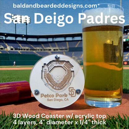 MLB Stadium Coasters