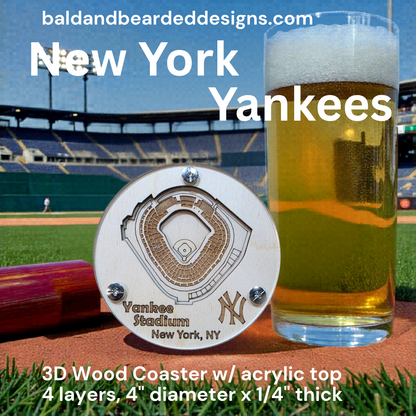 MLB Stadium Coasters
