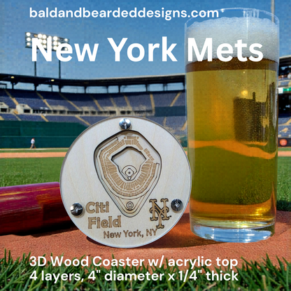 MLB Stadium Coasters